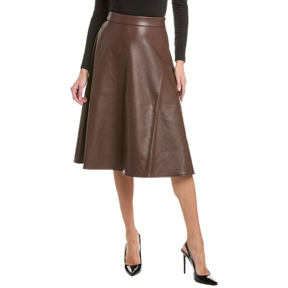 Laundry By Shelli Segal Womens  Midi Skirt, Purple